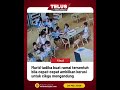 Murid tadika buat ramai tersentuh bila cepat-cepat ambilkan kerusi untuk cikgu mengandung