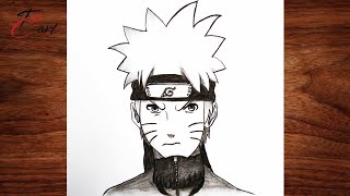 How to Draw Naruto Uzumaki ✍️ | Easy Pencil Sketch | Step by Step Anime Drawing Tutorial screenshot 2