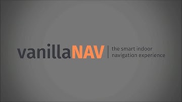 vanillaNAV indoor navigation as easy as 1,2,3