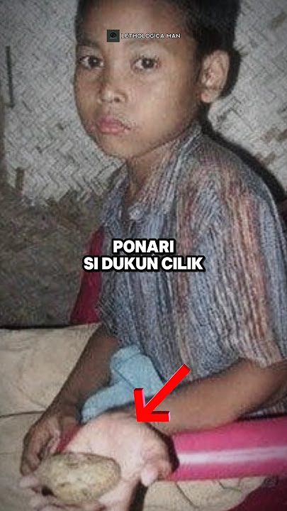 Dukun Cilik Yang Punya 'Batu Sakti' Penyembuh Penyakit : Ponari #lethologicaman