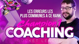 COACHING LIVE C1: LES ERREURS A NE PLUS FAIRE POUR SORTIR DU CHAMPION.