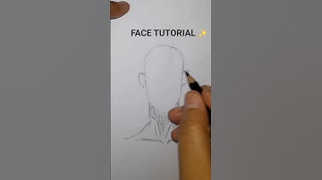 Easy way to draw man face ✨️ #drawing #artsketch #arttutorial #drawingtutorial #easydrawing