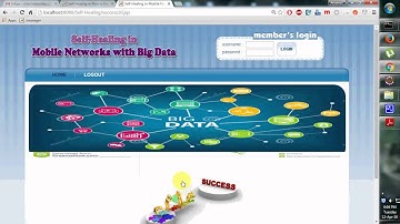 Self-Healing in Mobile Networks with Big Data