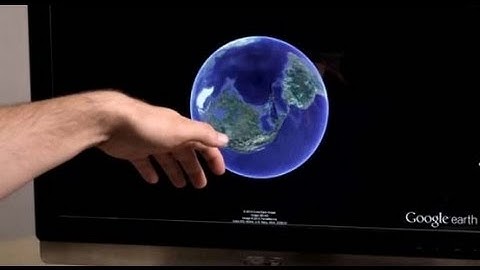 Using Google Earth with the Leap Motion - Austin and New York City