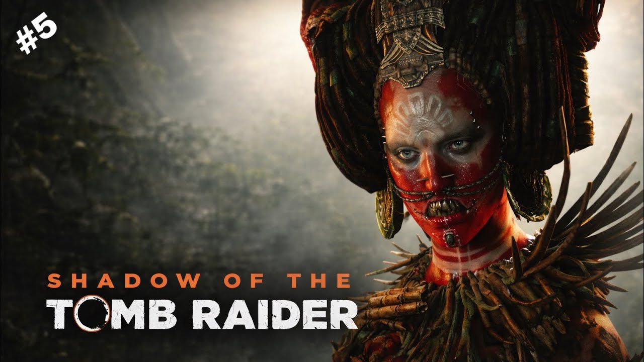 Surrounded by Monsters in the Dark 🔥| Shadow of the Tomb Raider Part 5 |30 Day Challenge - Day 5