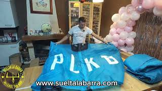 Unboxing PLKB Peter Lynn Kite Boarding cometa Hook V3 y barra Compass LEI