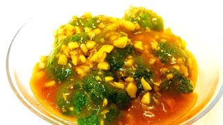 Китайская кухня.  Очень полезная и вкусная брокколи в устричном соусе