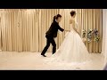 「安全ピン一本」＆「１分間」でウェディングドレスを変える？（詳細Ver.）。[YNS WEDDING]