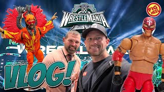 WWE WRESTLEMANIA XL VLOG - Mattel Reveals, WWE World, Wrestlecon, MWFP Live 19, Wrestling4Sale!