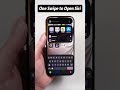 iOS 27 NEW Siri - Open It with One Swipe 👆 #ios27 #siri #shorts