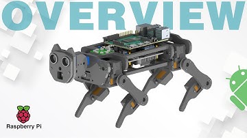 Freenove Robot Dog Kit for Raspberry Pi [Overview] Self Balancing Face Recognition Ball Tracing