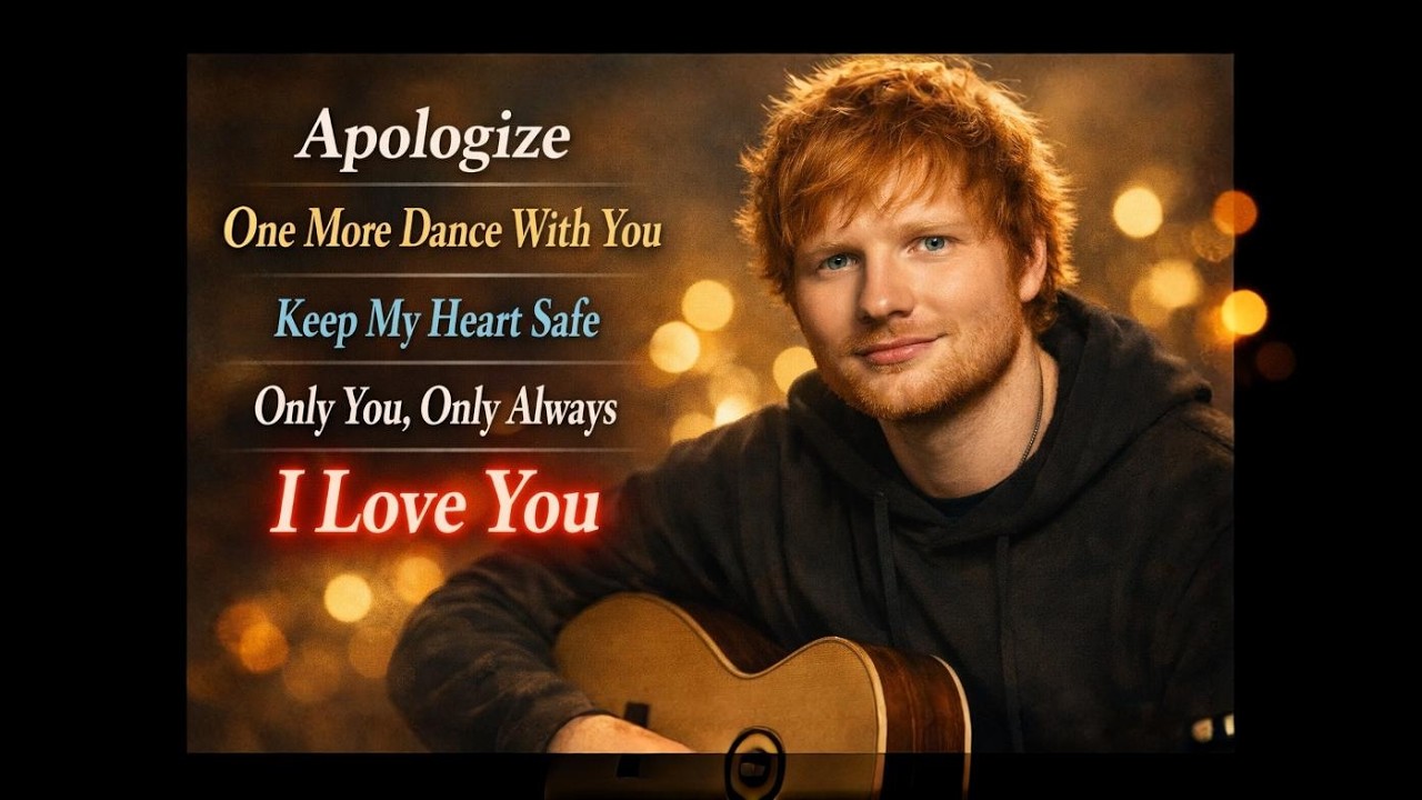 Ed SheeranI – Love You – Emotional Acoustic Love Songs