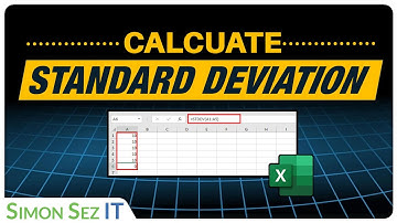 How to Calculate Standard Deviation in Microsoft Excel (STDEV)