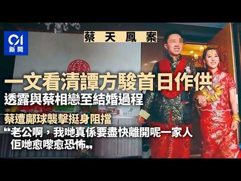 【蔡天鳳案．開庭重點 EP.7】譚方駿首日作供談與蔡天鳳相戀結婚 憶鄺球兩衝向蔡施襲 蔡：鄺家恐怖｜01新聞｜Podcast｜法庭｜蔡天鳳｜鄺港智｜鄺球｜鄺港傑