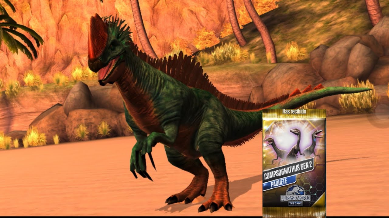 Reclamando la última copia del COMPSONATHUS GEN 2, y los punto de temporada| Jurassic World the Game