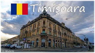 🇷🇴 Timisoara City Center Driving Tour 🏙 4K Drive ☀️ Romania 🇷🇴 (Sunny Day)