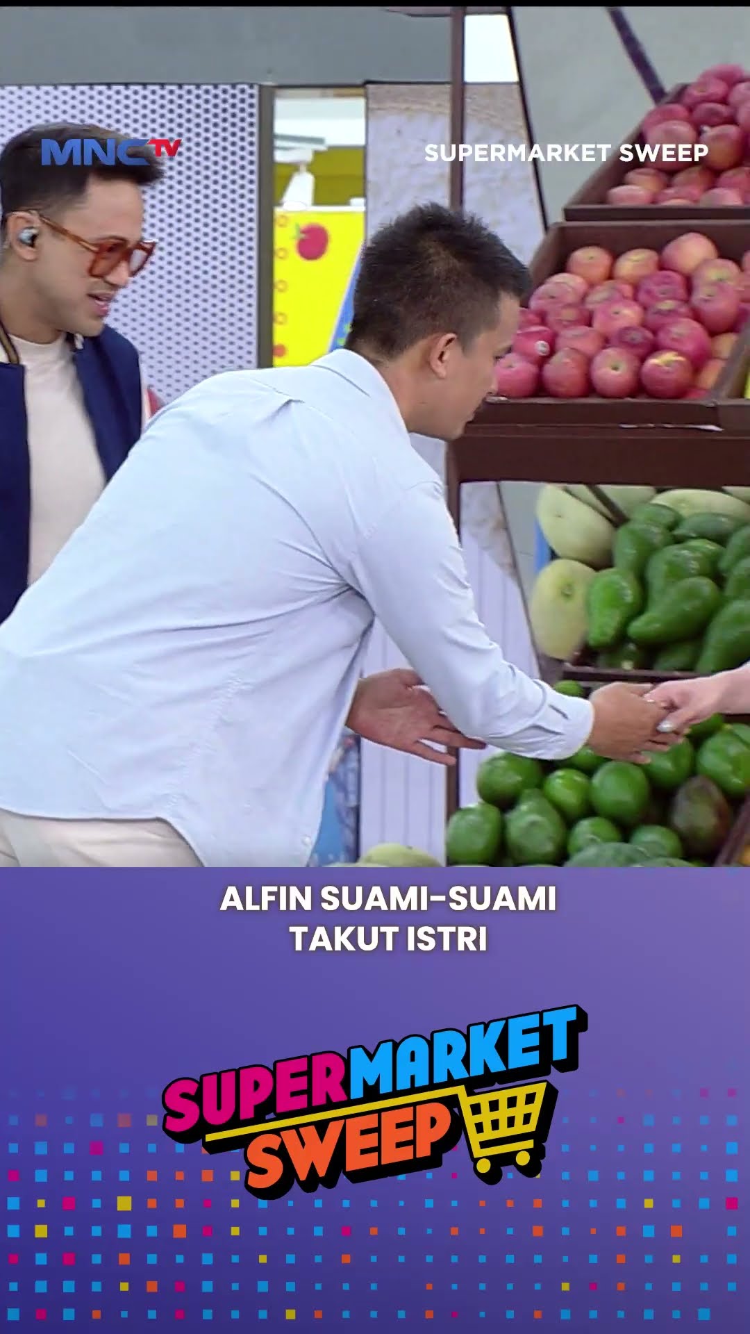 Mas Alfin Berani Beraninya Kenalan Sama Vanny #supermarketsweep #gameshow #mnctv #shorts