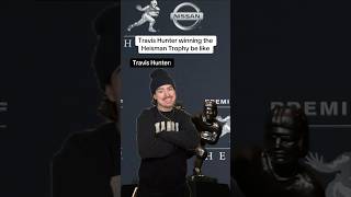 Travis Hunter Winning The Heisman Trophy Be Like