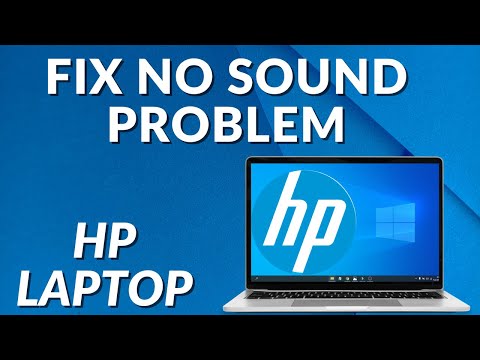 How to Fix no Sound problem in HP laptop