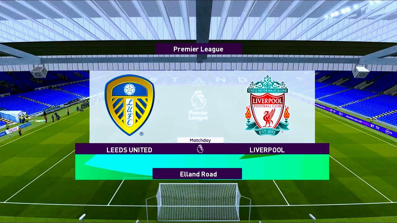 Leeds United vs Liverpool | Elland Road | 2020-21 Premier League | PES 2021
