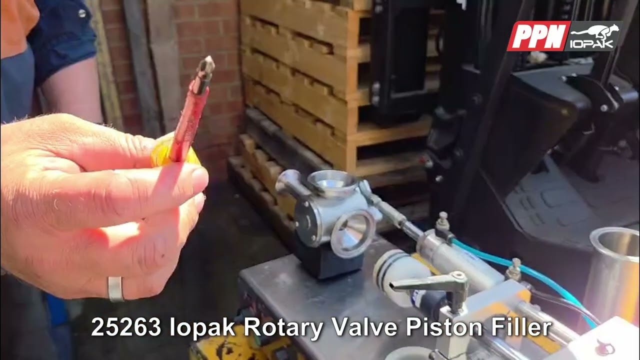 IOPAK Rotary Valve Piston Filler (Pneumatic Type) GCGA 500 HRP [25263]