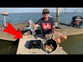 Fishing For FOOD {Catch Clean Cook} In the Middle Of The Lake