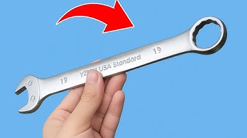 99% van de mensen die een moersleutel gebruiken, kennen deze truc niet!