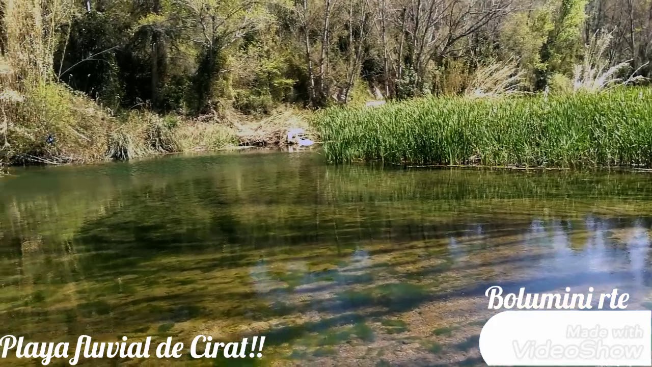Playa fluvial de Cirat!!