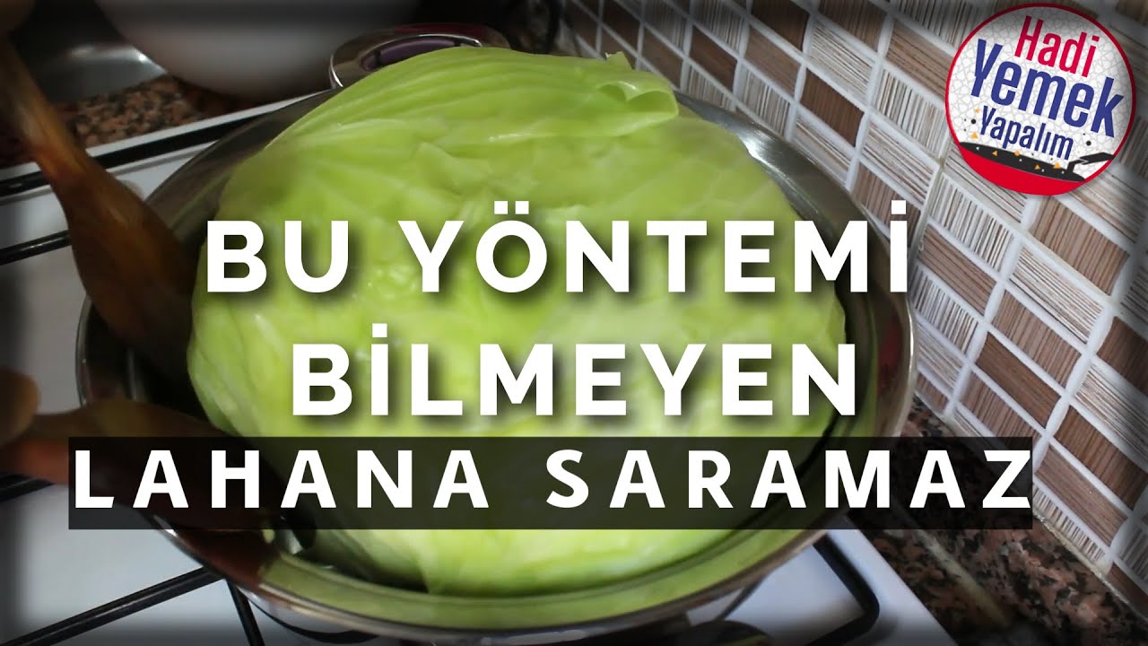 Akşama ne yemek yapsam?  🥬  İşte En Lezzetli Lahana Sarması Tarifi 💯