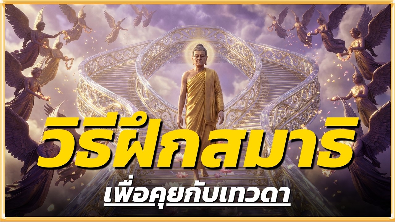 วิธีฝึกสมาธิเพื่อคุยกับเทวดา เคล็ดลับจูนจิตเชื่อมมิติที่คนส่วนใหญ่ไม่รู้ l ปัญญาธรรม