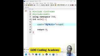 C++ in 30 Seconds 😲 Print Square Root Like a Pro! (Beginner Friendly)