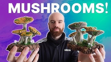 🍄 Make your own GIANT MUSHROOMS for D&D