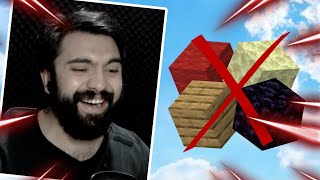 BLOK ALMADAN OYUN KAZAN (Efsane Maç) !!! | Minecraft: BED WARS