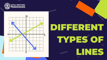 Different Types of Lines | Class 1 | Illustrative Series | Goyal Brothers Prakashan