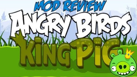 AngryBirds Mod Review | Episode 1| AngryBirds King Pig