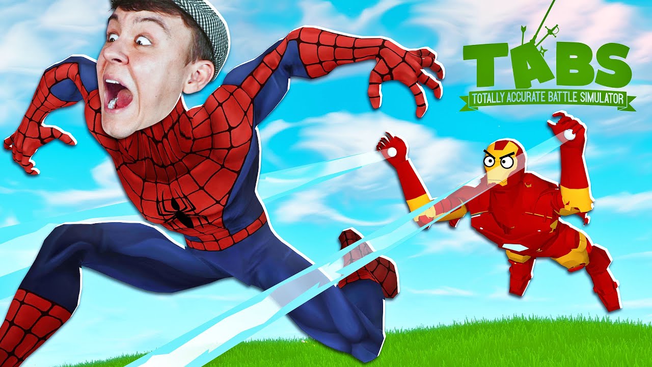 SPIDER MAN vs IRON MAN?! SUPERHELDEN KAMPF - TABS Mods