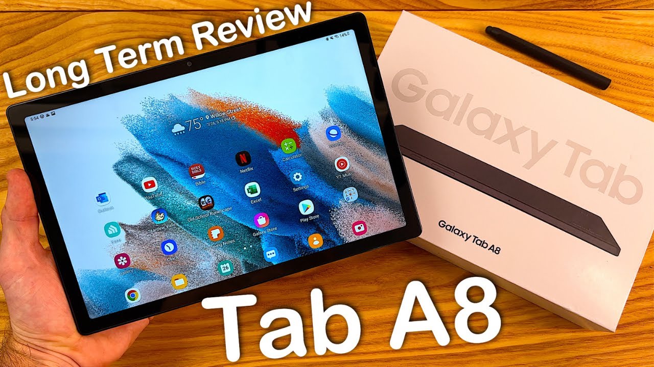 Samsung Galaxy Tab A8 Review: A New Affordable Samsung Tablet - YouTube