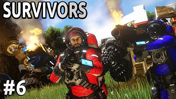 FAILED ATTACK - Space Engineers - Survivors - Ep #6