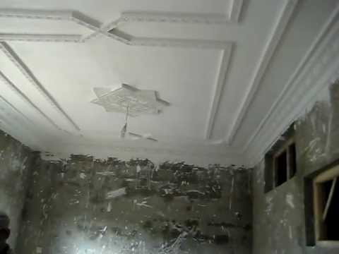 Platre marocain decoration youtube Corniche plafond décor