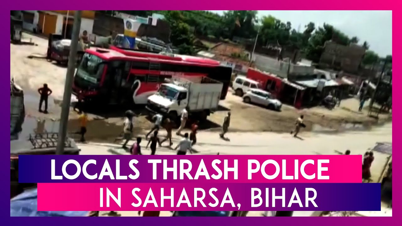 Bihar: Locals Thrash Police Personnel In Saharsa
