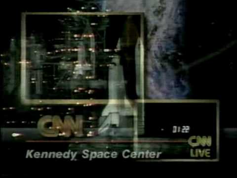 CNN Coverage of The STS-36 Launch