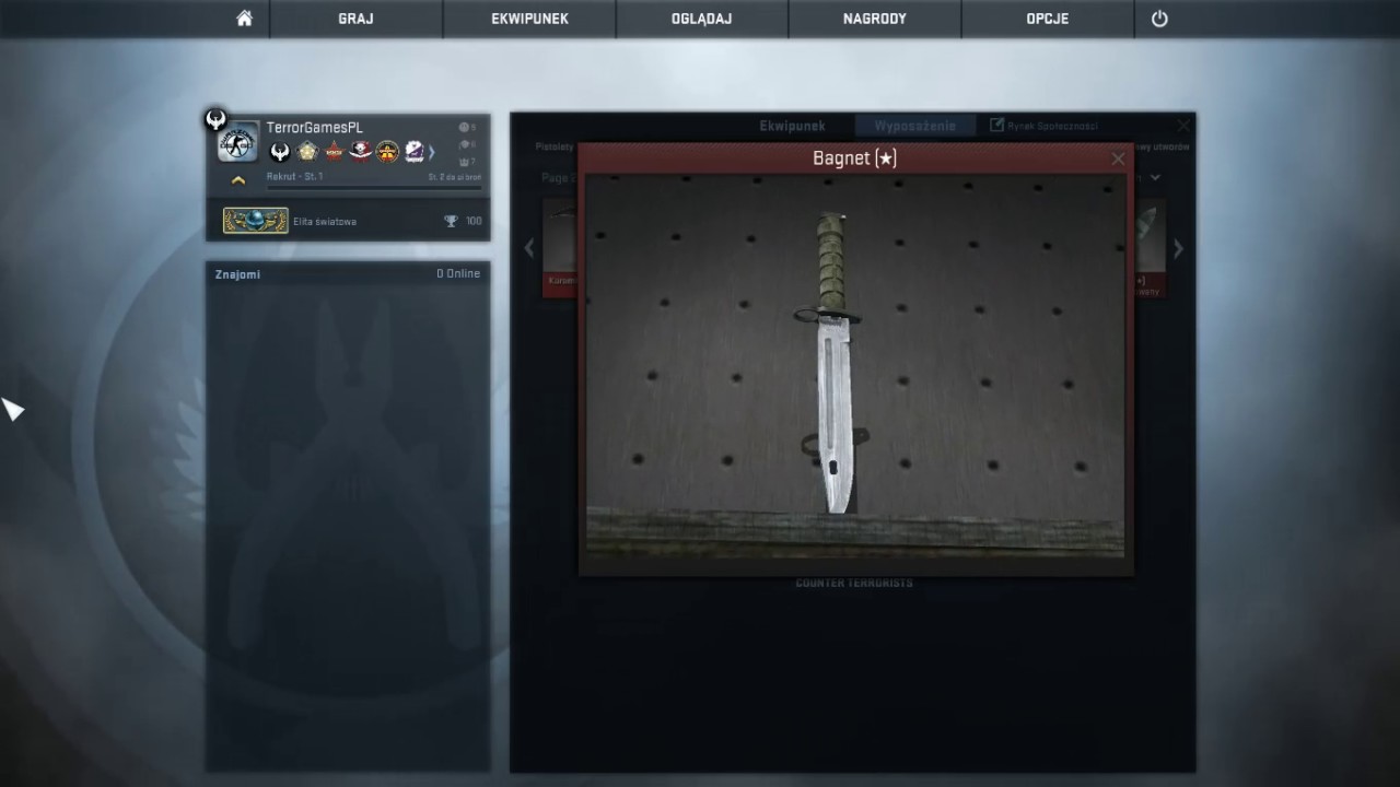 CSGO Skiny#10 Noże (Bagnet) - YouTube