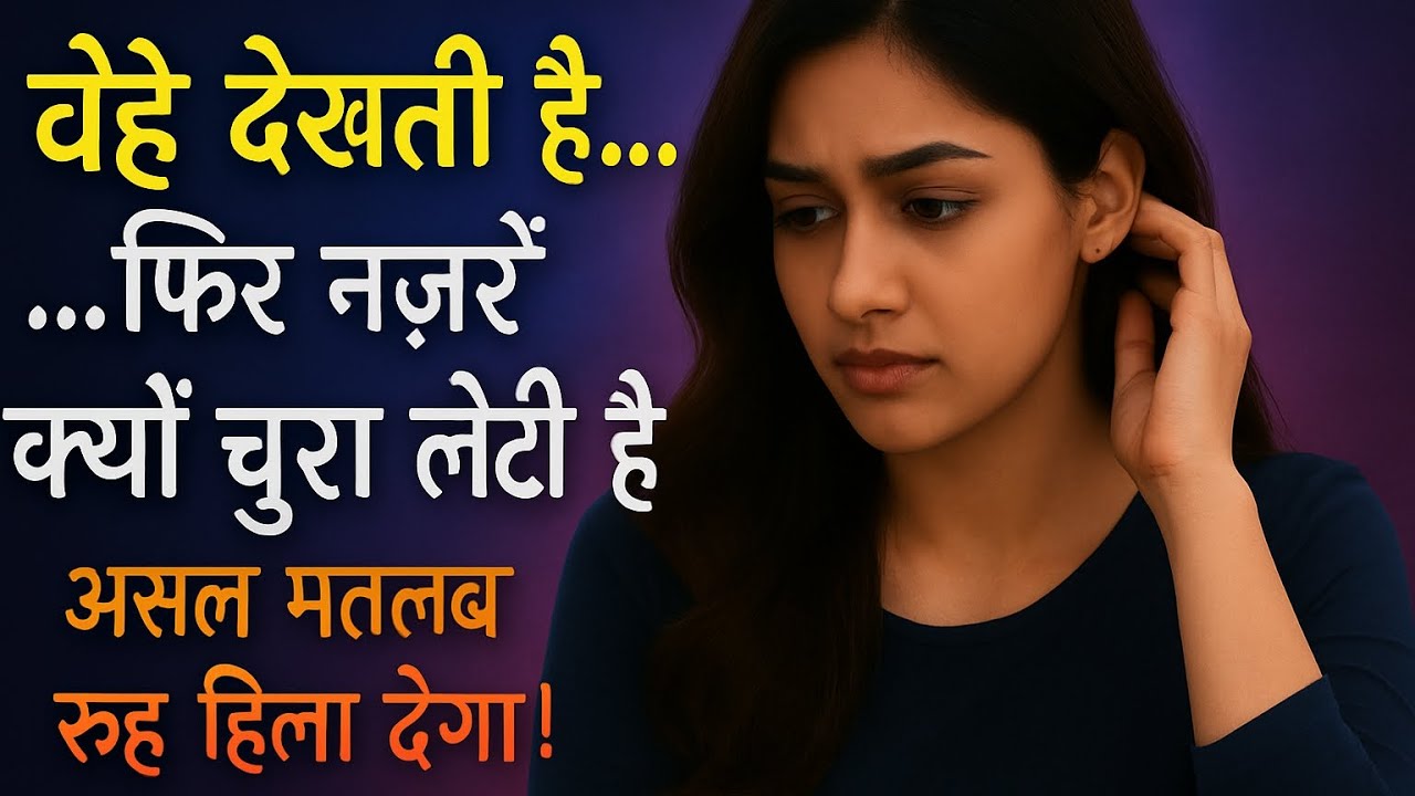 वो तुम्हें घूरती है… और फिर नज़रें चुरा लेती है? असल मतलब सुनकर रूह काँप उठेगी!