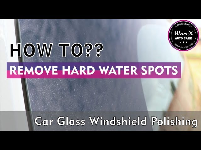Glass Polish & Hard Water Stain Remover  Car Glass Polish & Hard Wate –  Wavex
