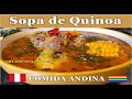 SOPA DE QUINUA CON CARNE  | SOPA ANDINA   | MANOS PERUANAS 🇵🇪