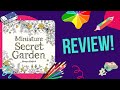 Miniature Secret Garden by Johanna Basford | Colouring Book Review
