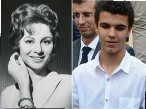 لن تتخيل كيف هو شكل حفيد الفنانة الراحلة فاتن حمامة ابن طارق عمر الشريف المراهق قمررر لاول مرة ام