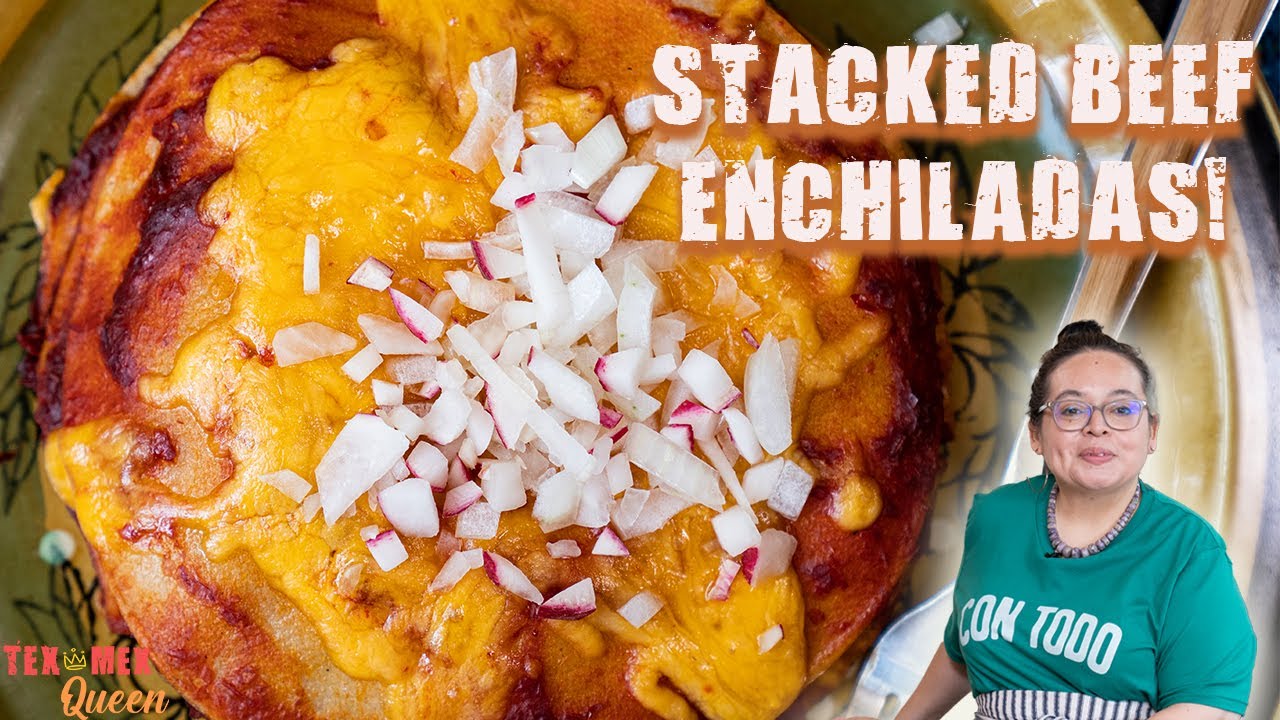 Slow Cooker Enchilada Stack - Damn Delicious