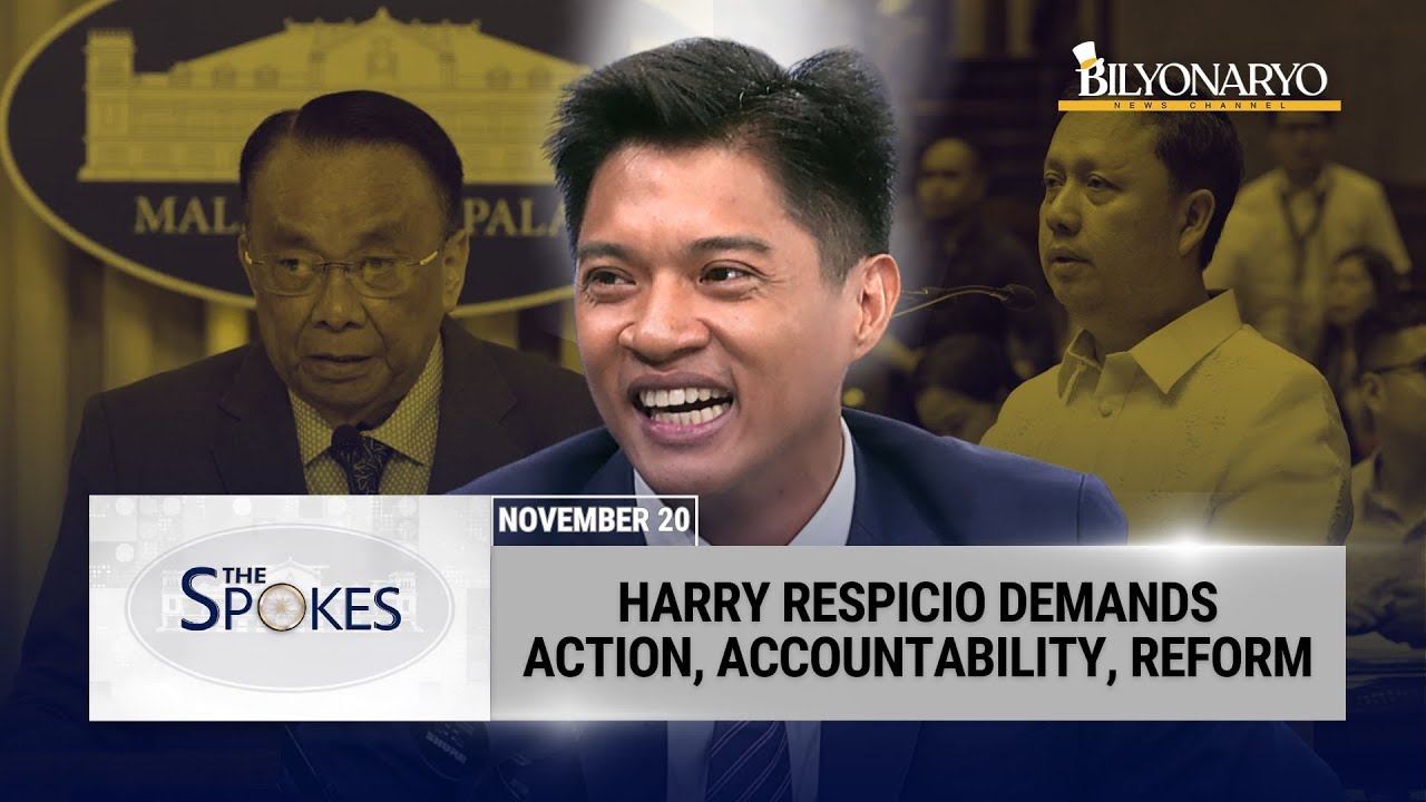 The Spokes: Harold Respicio: Defining Accountability in Governance