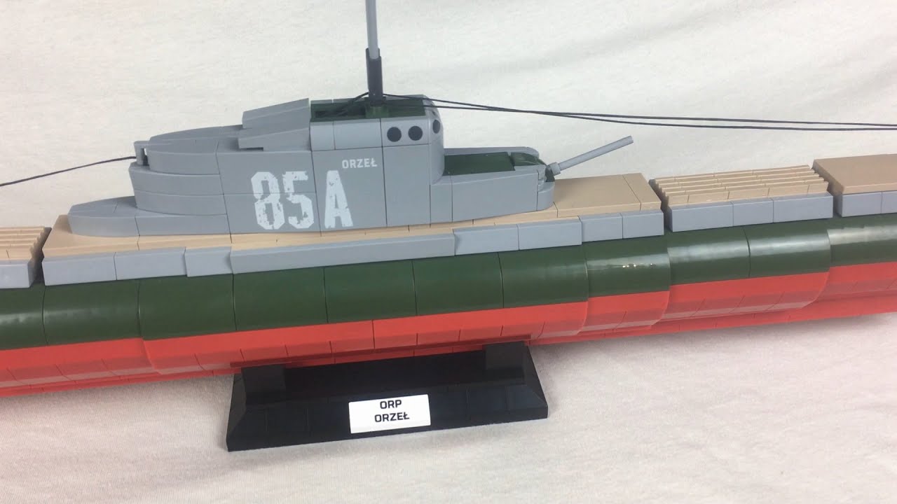 ORP Orzel von Cobi (4808) - 1:100 - Kein Lego U-Boot